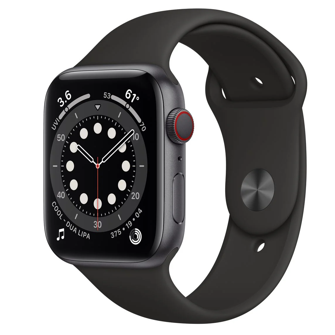 Watch Series 6 GPS + Cellular Aluminium Case 44mm - FACE ONLY - Image 5