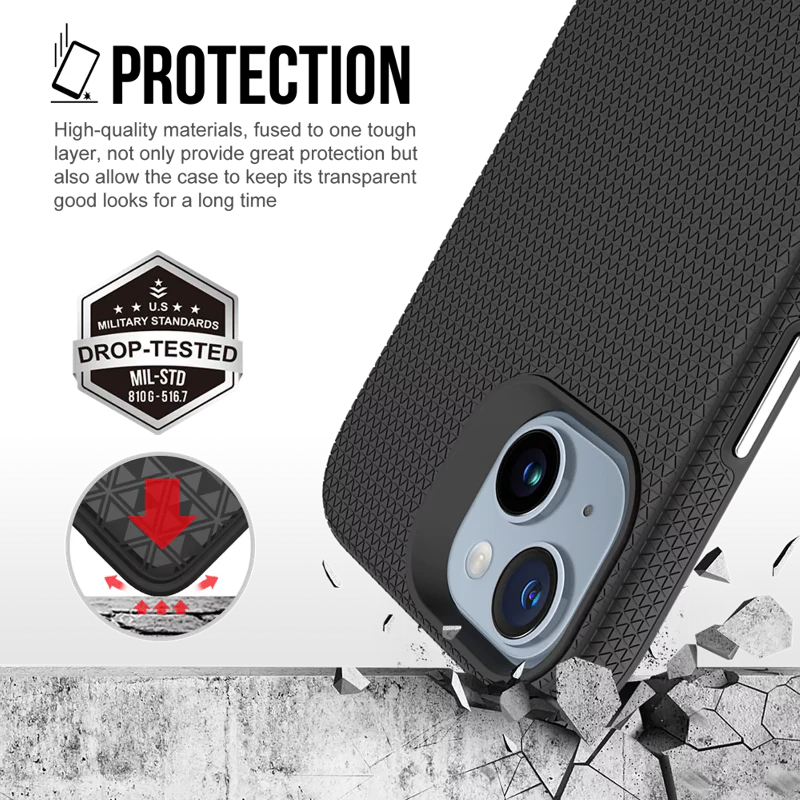 ProGrip With MagSafe Case for iPhone 15 -Black - Image 5
