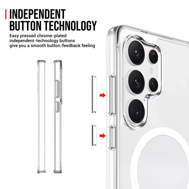 ProMag Case for Galaxy S25 Ultra -Clear - Image 5