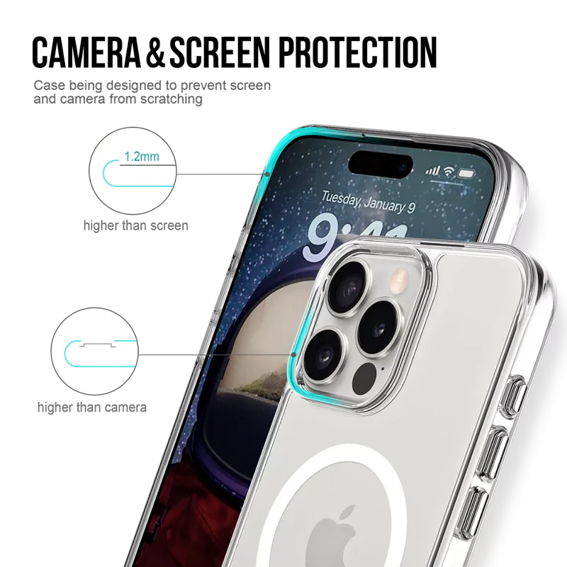 ProMag Case for iPhone 16 Pro Max -Clear - Image 4