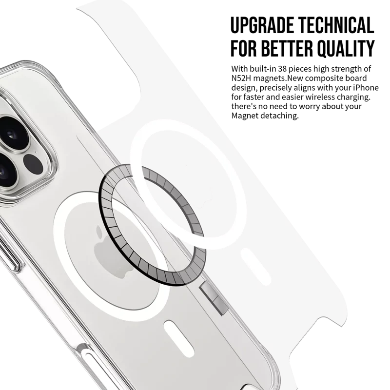 ProMag Case for iPhone 16 Pro Max -Clear - Image 7